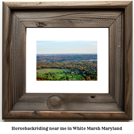 horseback riding near me in White Marsh, Maryland